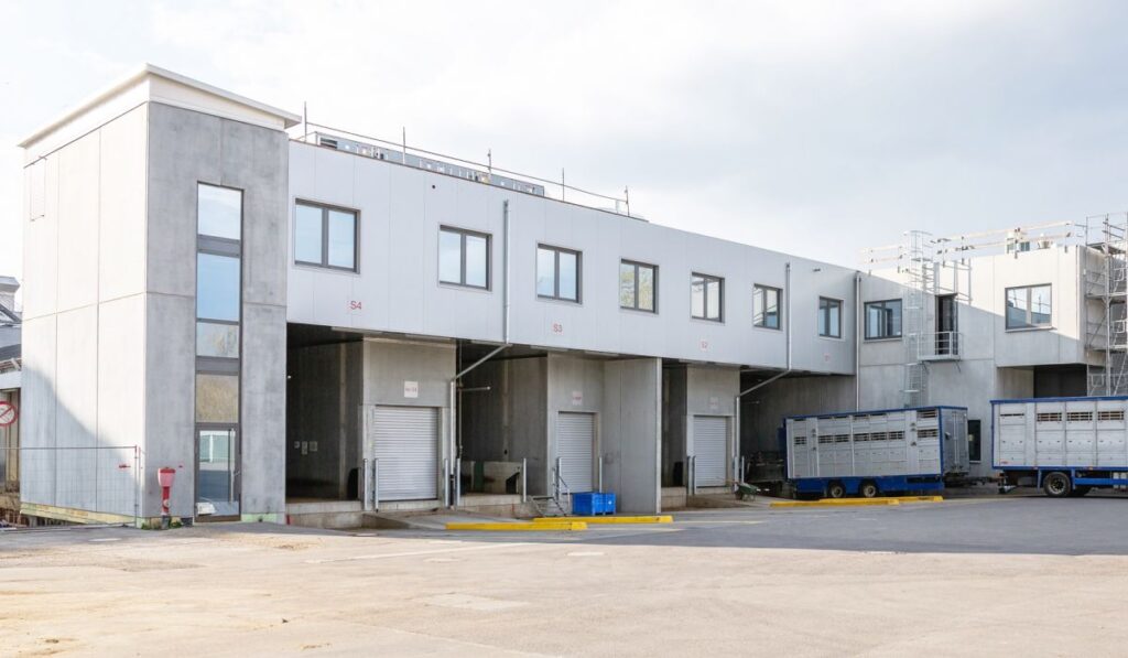 Stallgebäude Schlachtbetrieb Ulm
