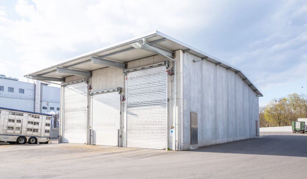 Waschhalle Schlachtbetrieb Ulm